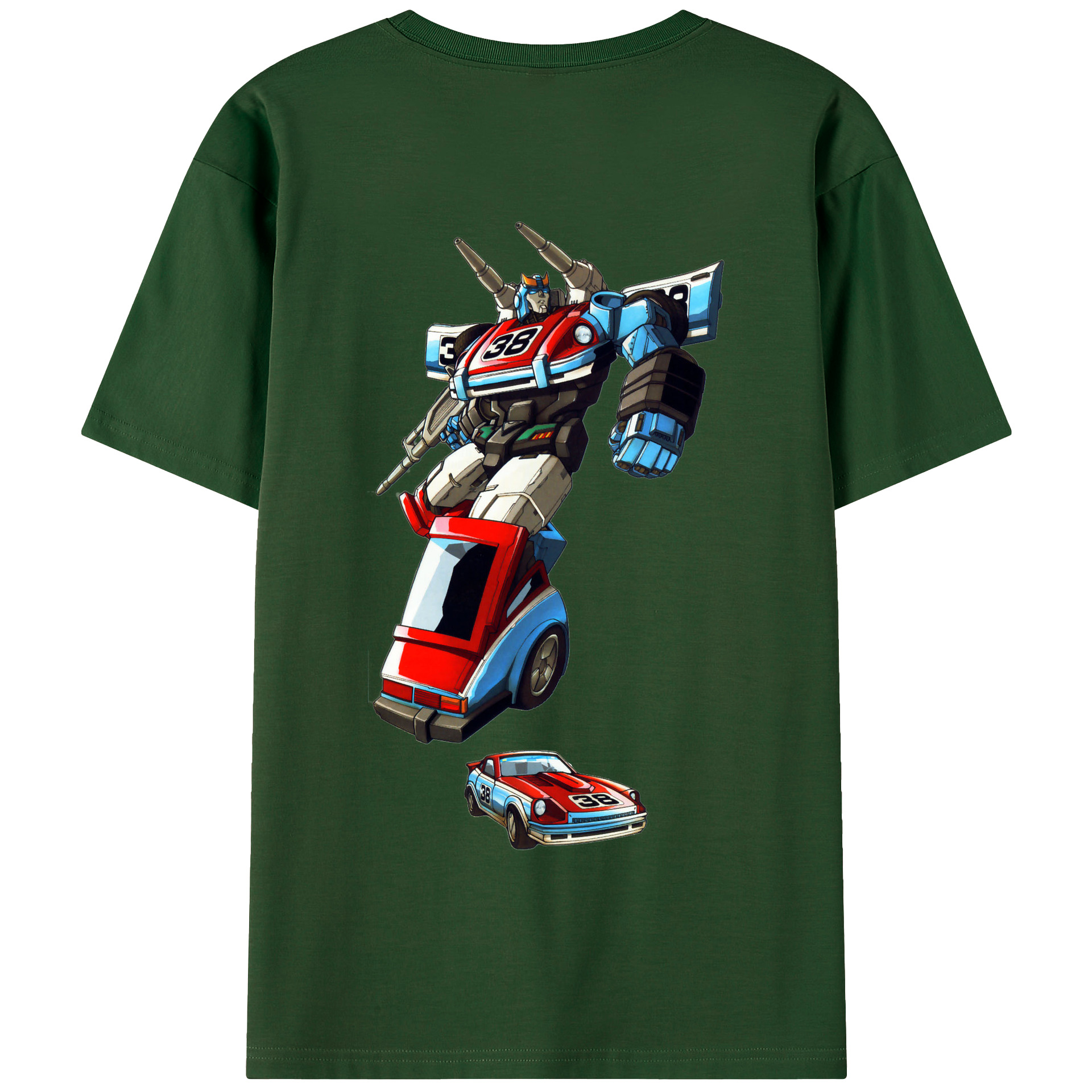 （画像用）  綿100％半袖Tシャツ（背面プリント）